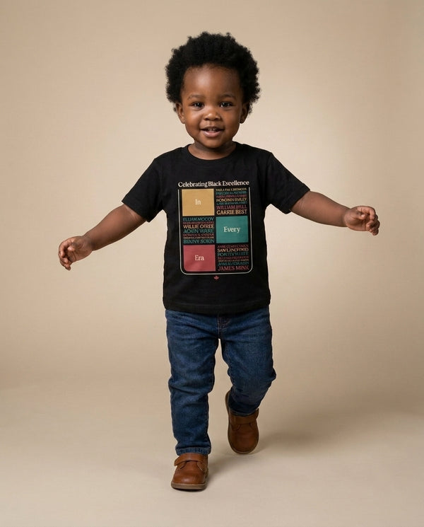 Culture Tee | Mini Pea (Toddler) | Black Excellence