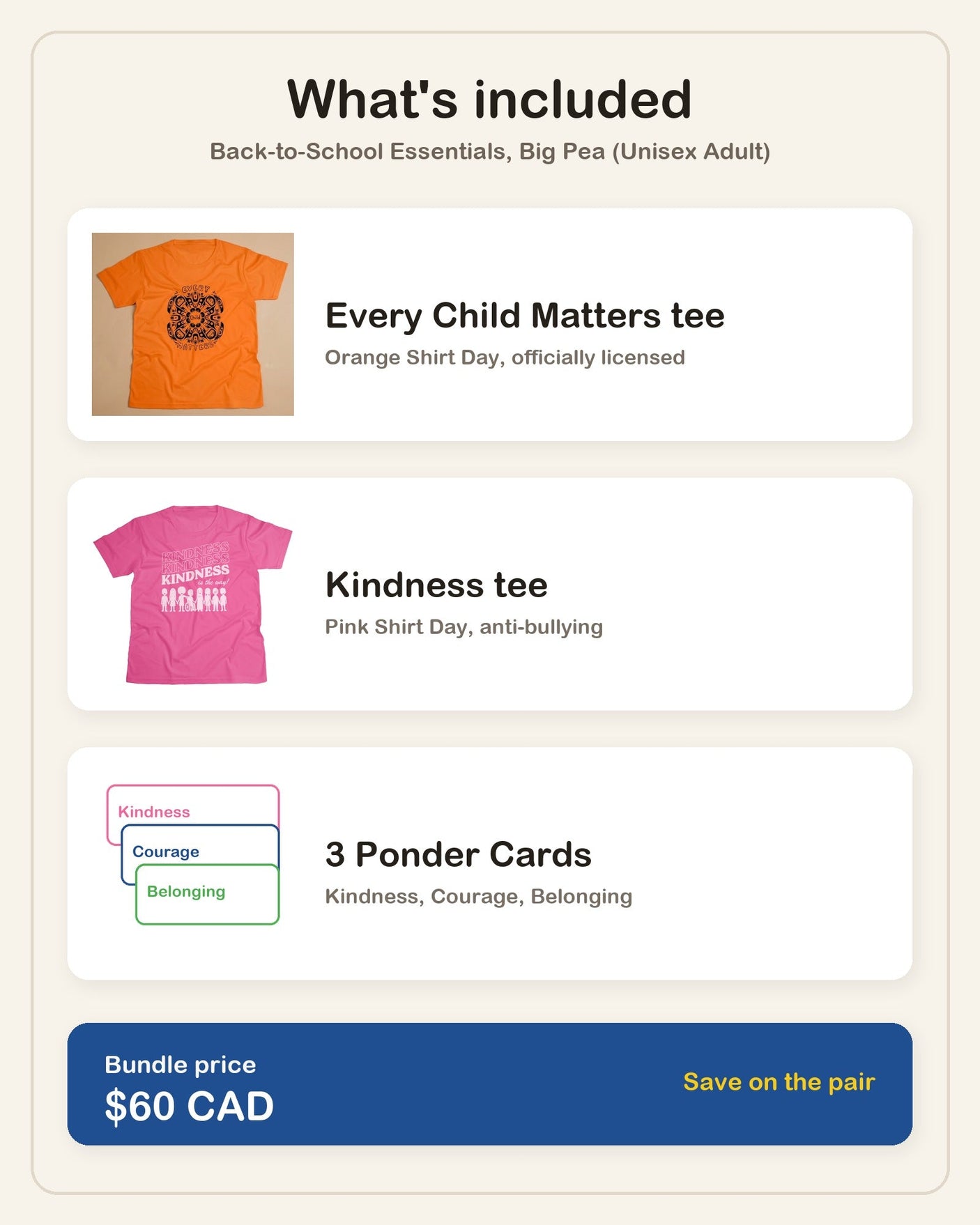 Back-to-School Essentials bundle