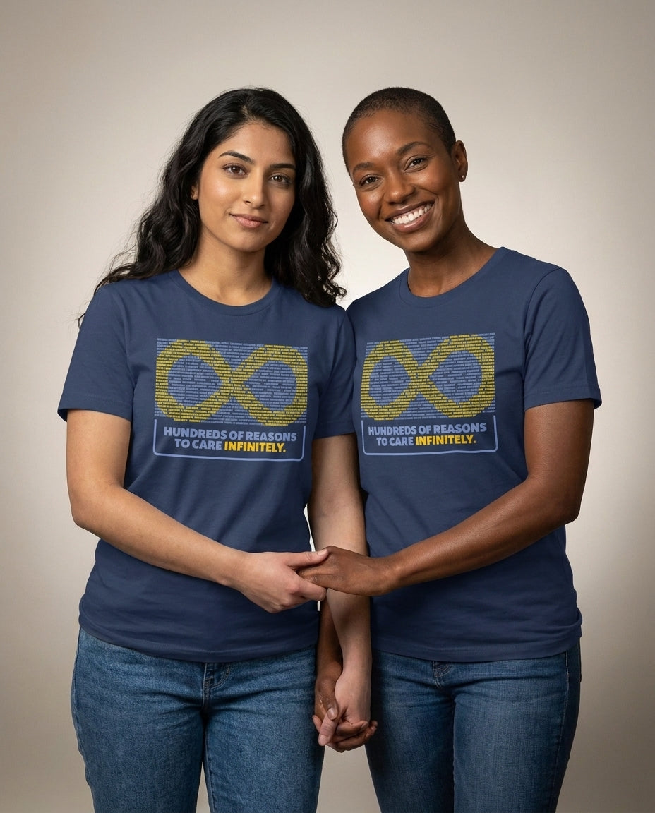 Purpose Tee | Curvy Pea (Women's Cut) | Neurodiversity Inclusion