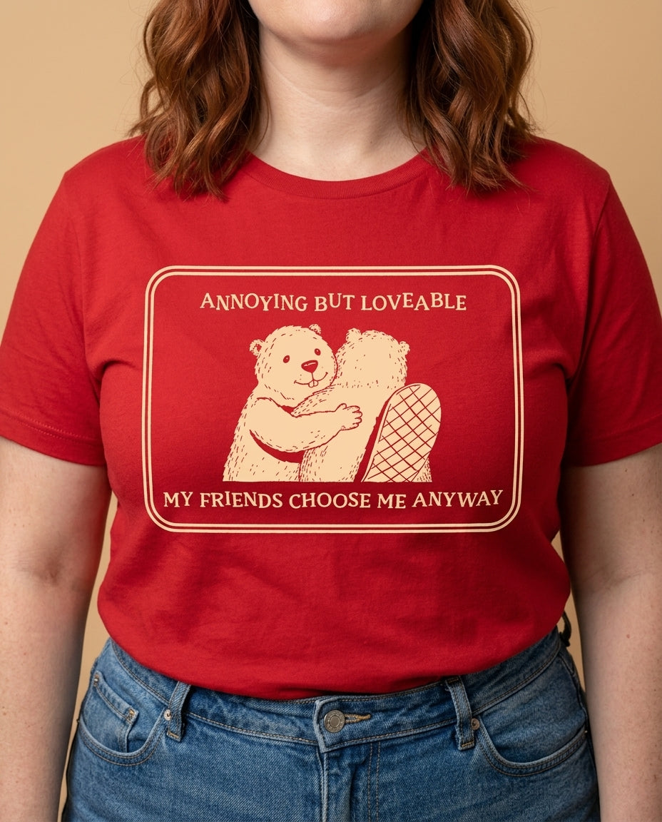 Tee Treat | Friendship Day | Curvy Pea (Women's Cut)