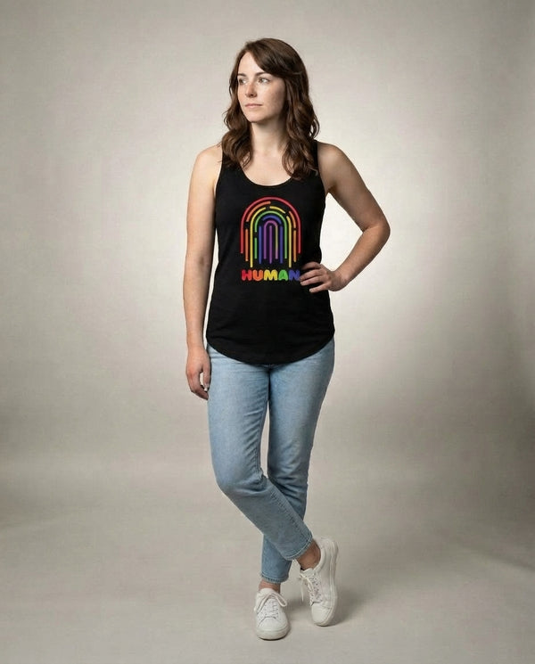 Purpose Tee | Pride Tank | Curvy Pea (Women's Tank)