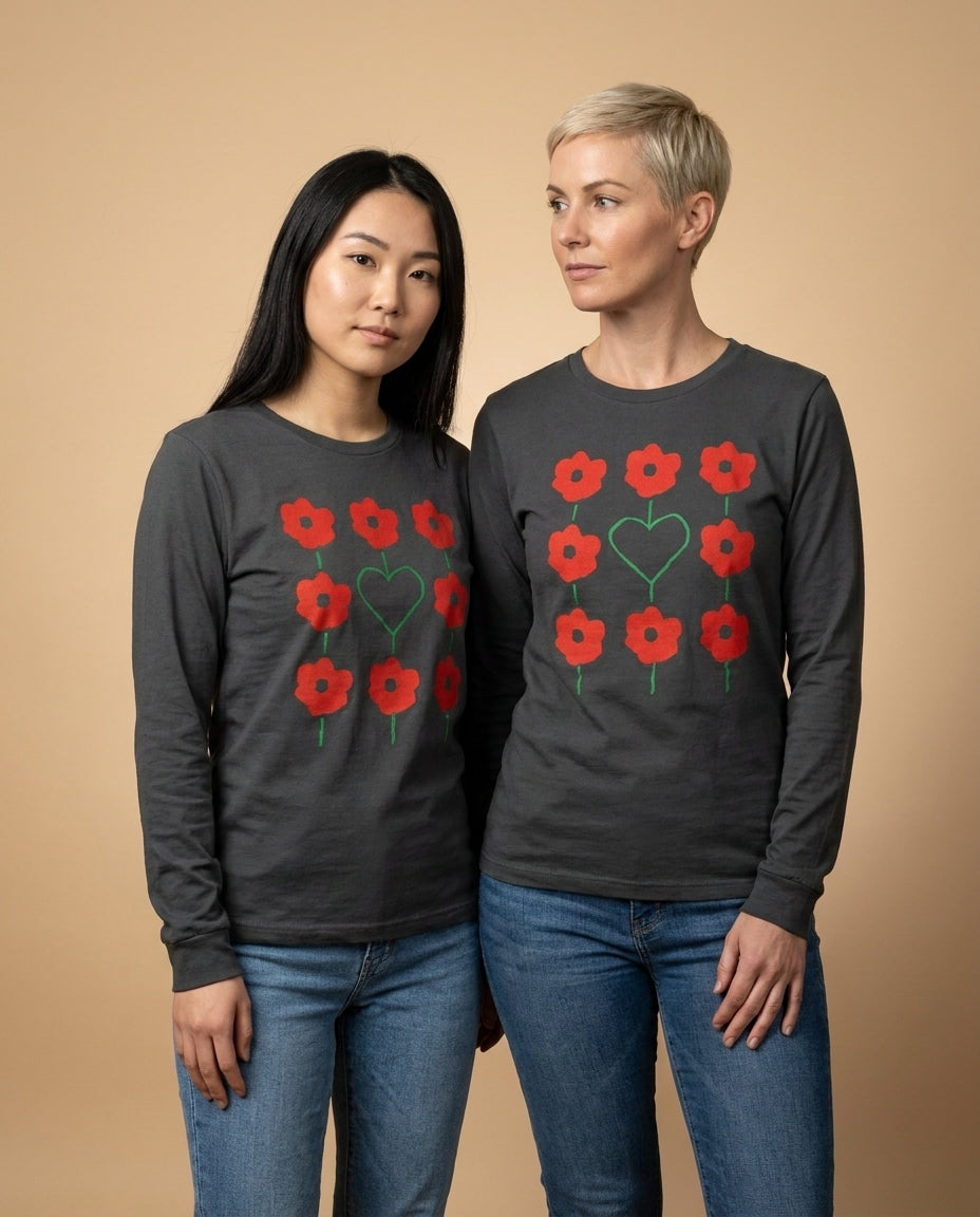Purpose Tee | Curvy Pea (Women's Cut) | Remembrance Day