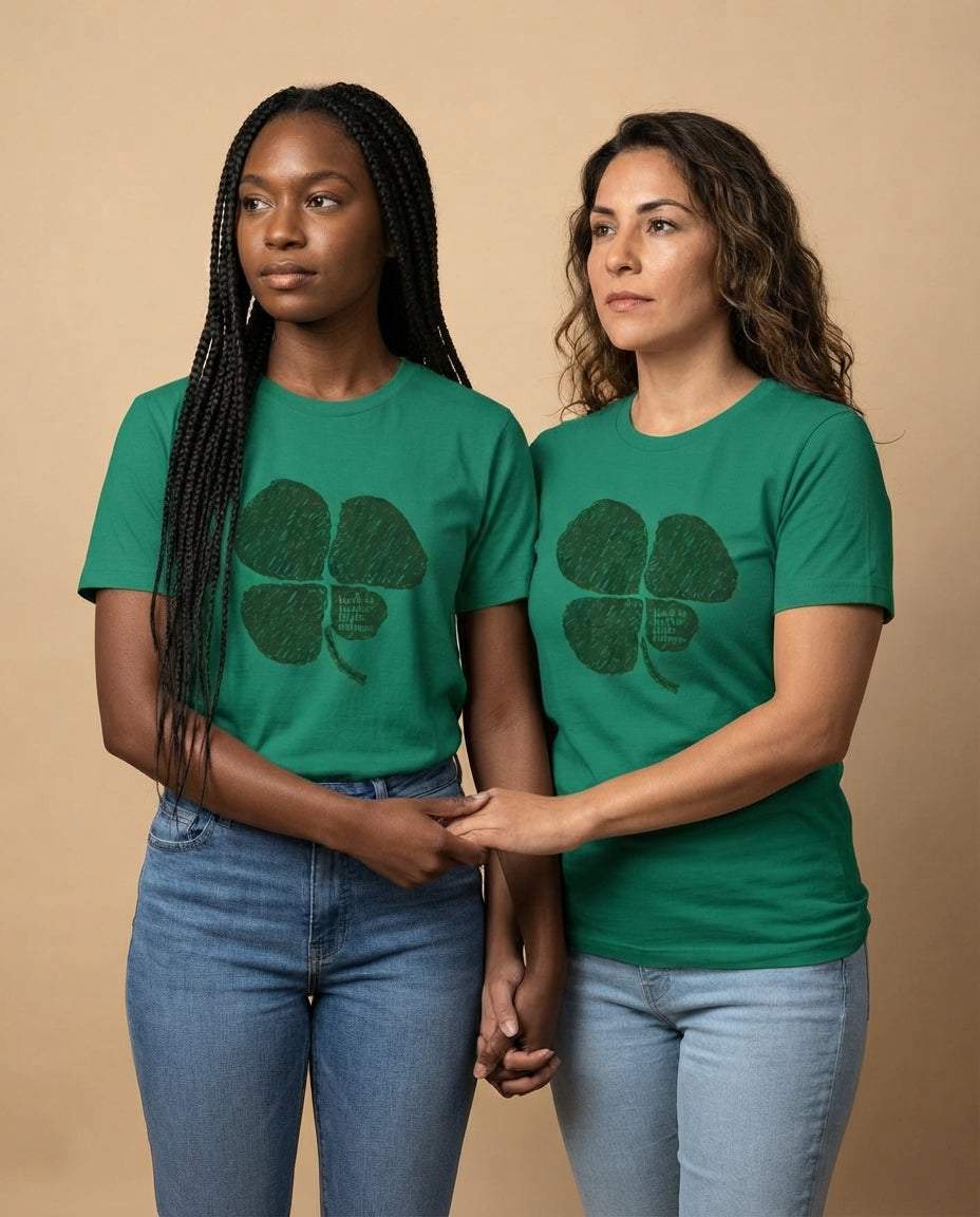 Tee Treat | St. Patrick's Day | Curvy Pea (Women's Cut)