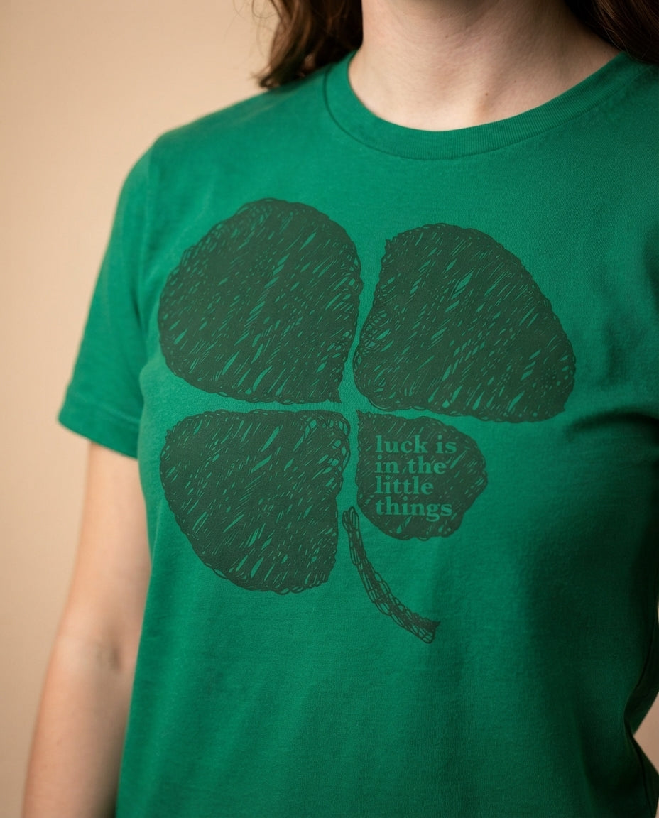 Tee Treat | St. Patrick's Day | Curvy Pea (Women's Cut)