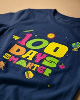 Tee Treat | Curvy Pea (Women's Cut) | 100 Days of School (Navy)