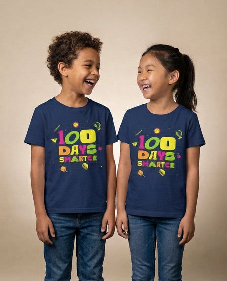 Tee Treat | Little Pea (Youth) | 100 Days of School (Navy)