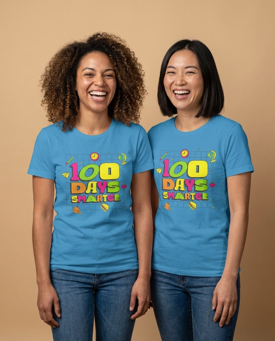 Tee Treat | Curvy Pea (Women's Cut) | 100 Days of School