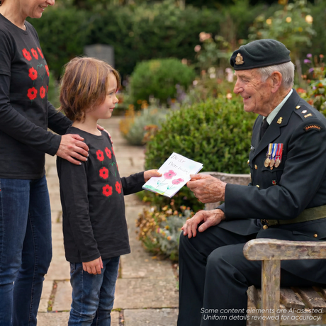 Purpose Tee - Remembrance Day Tee (Long Sleeve)