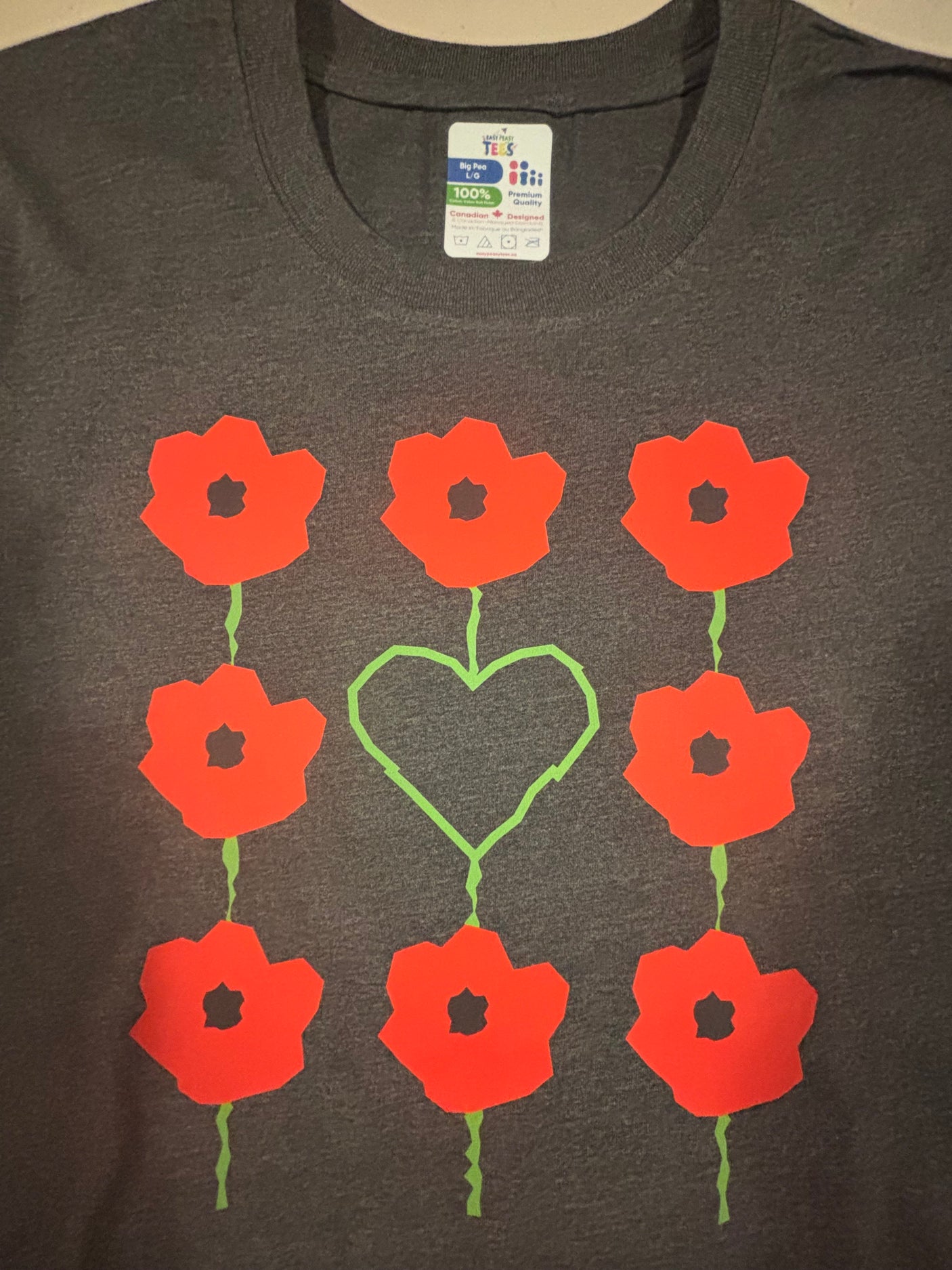Purpose Tee | Big Pea (Unisex Adult) | Remembrance Day