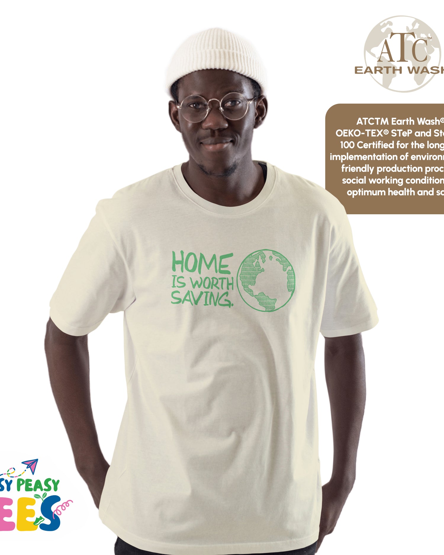Purpose Tee | Big Pea (Unisex Adult) | Earth