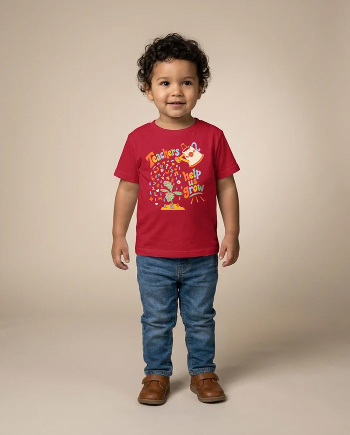 T-shirt cadeau | Célébrez les enseignants | Mini Pois (Tout-petit)