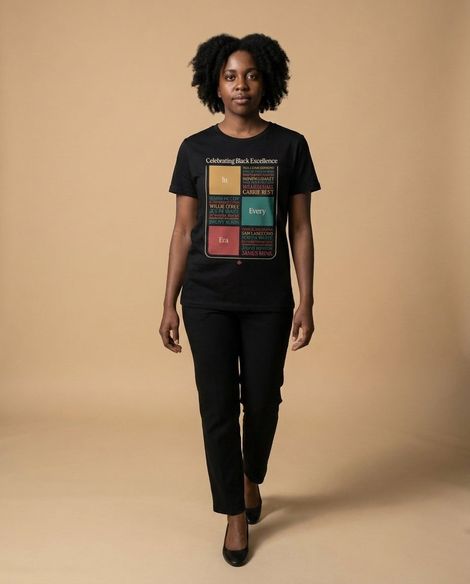 black-history on a female model
