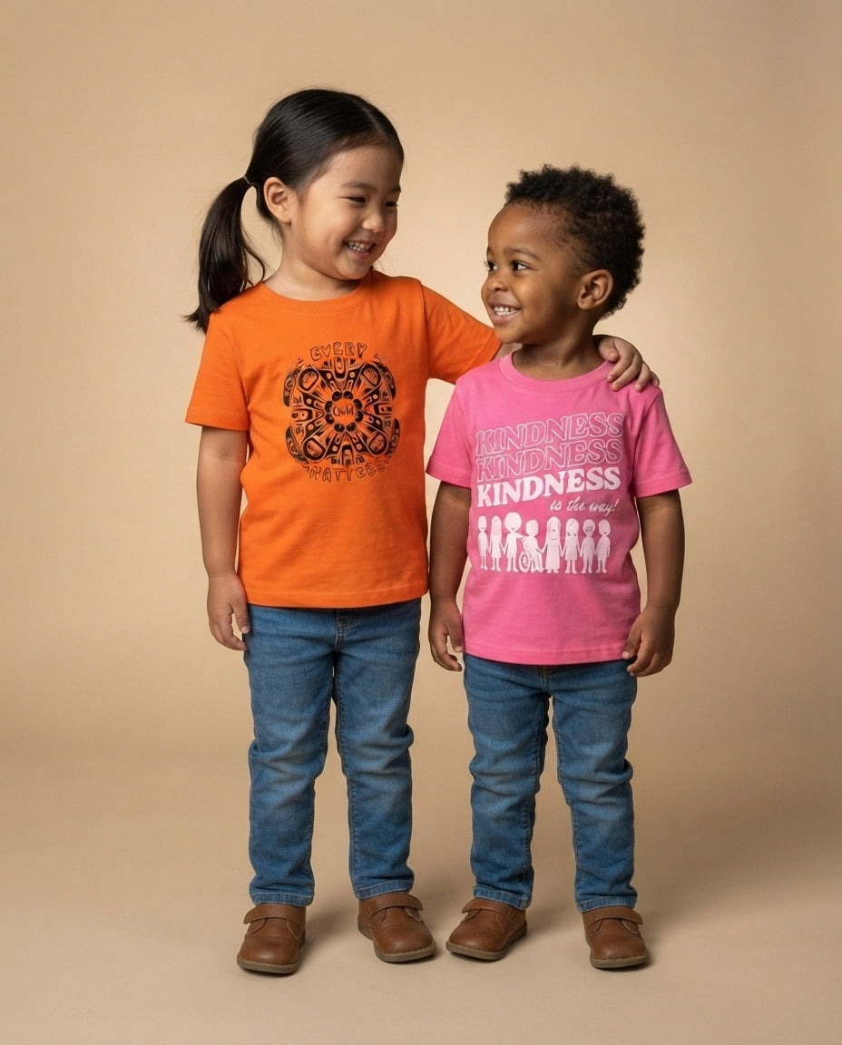 Back-to-School Essentials bundle, both tees worn together