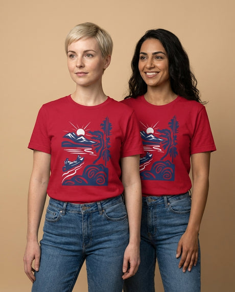 Tee Treat | Curvy Pea (Women's Cut) | Canada at Heart