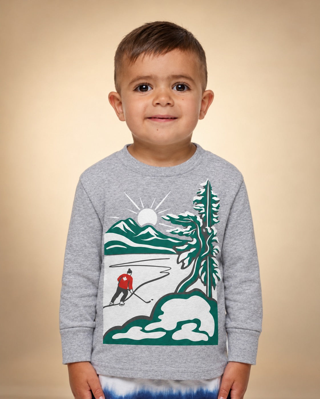 Tee Treat | Canada on Ice | Mini Pea (Toddler)