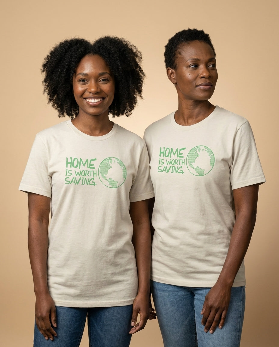 Purpose Tee | Curvy Pea (Women's Cut) | Earth