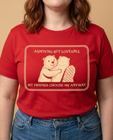 Tee Treat | Friendship Day | Curvy Pea (Women's Cut)
