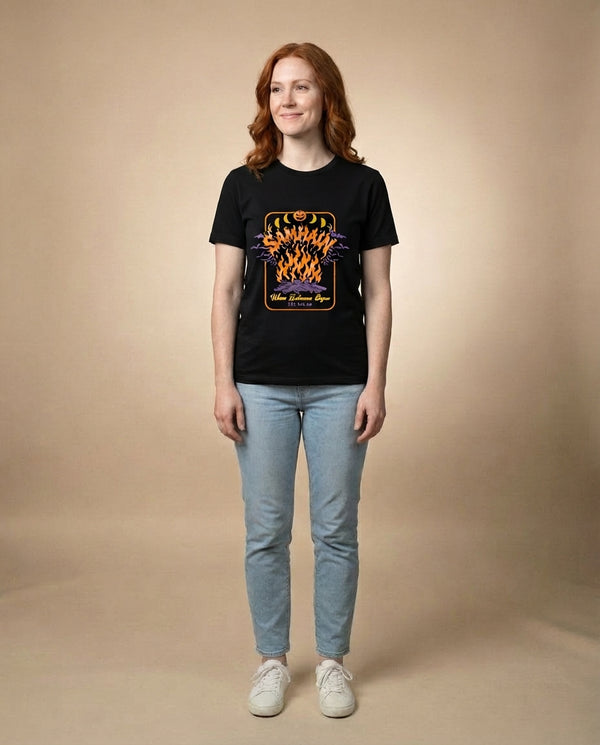 Tee Treat | Halloween | Curvy Pea (Women's Cut)