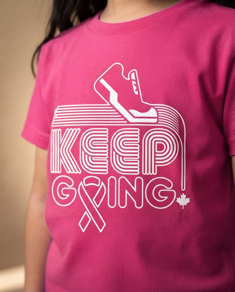 Purpose Tee | Keep Going (Pink) | Mini Pea (Toddler)