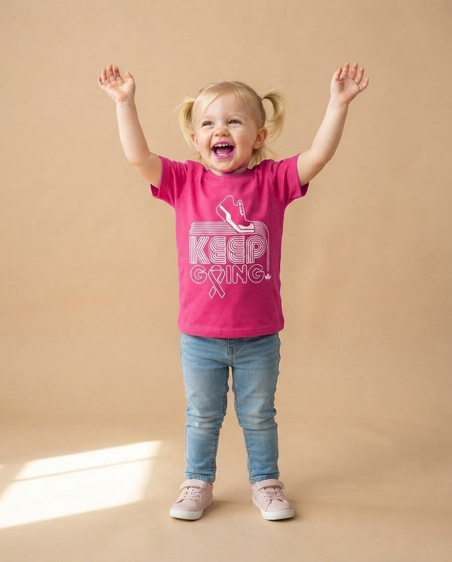 Purpose Tee | Keep Going (Pink) | Mini Pea (Toddler)