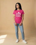 Purpose Tee | Curvy Pea (Women's Cut) | Keep Going (Pink)