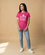 Purpose Tee | Curvy Pea (Women's Cut) | Keep Going (Pink)