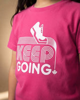 Purpose Tee | Mini Pea (Toddler) | Keep Going (Pink)