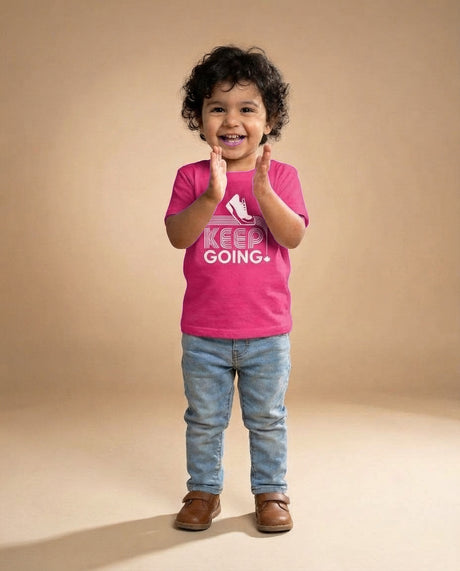 Purpose Tee | Mini Pea (Toddler) | Keep Going (Pink)