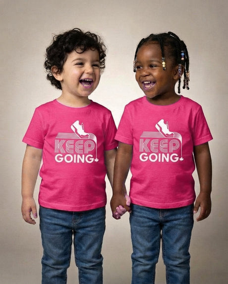 Purpose Tee | Mini Pea (Toddler) | Keep Going (Pink)