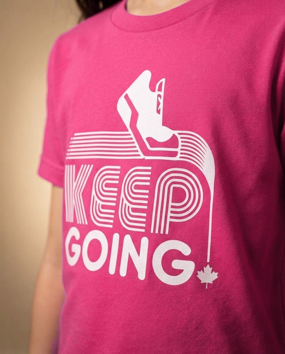 Purpose Tee | Little Pea (Youth) | Keep Going (Pink)