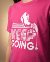 Purpose Tee | Little Pea (Youth) | Keep Going (Pink)