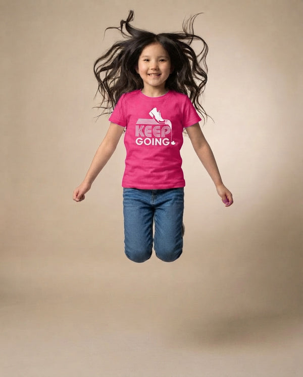 Purpose Tee | Little Pea (Youth) | Keep Going (Pink)