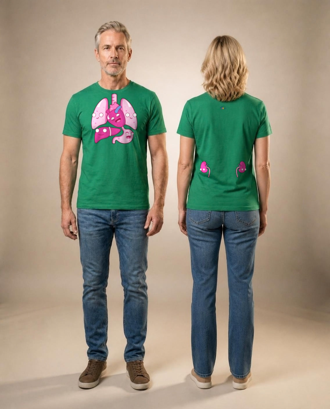 Camiseta Purpose | ORGAN-ically Accurate | Mini Pea (Niño pequeño)