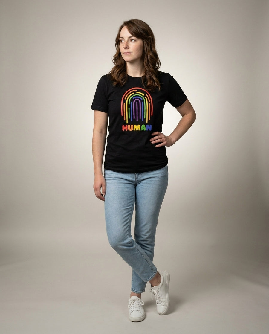 Purpose Tee | Curvy Pea (Women's Cut) | Pride
