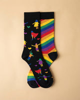 Pride Socks | Rainbow Mismatched Pair